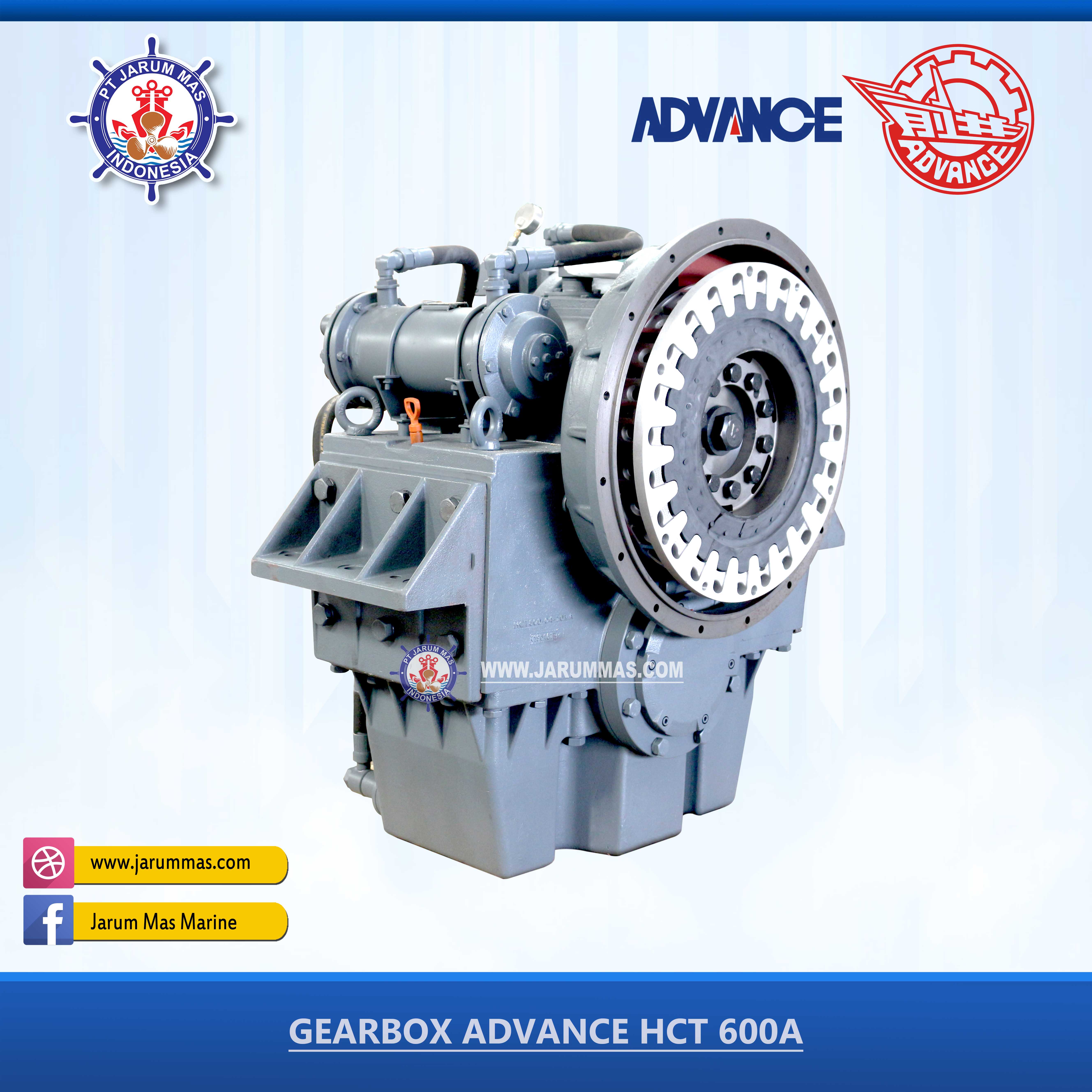 GEARBOX MARINE HCT 600A ADVANCE – PT JARUM MAS INDONESIA